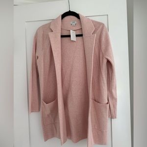 NWT pink J. Crew sweater blazer